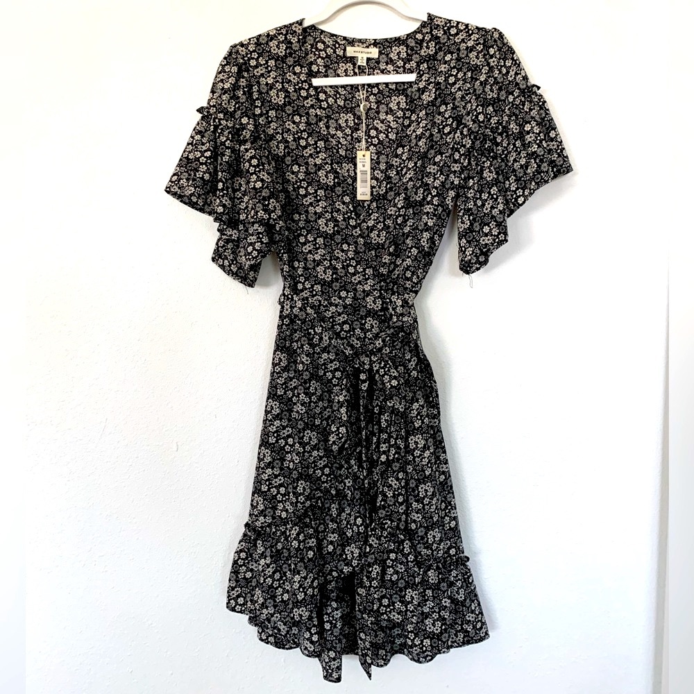 Max Studio wrap dress. NWT